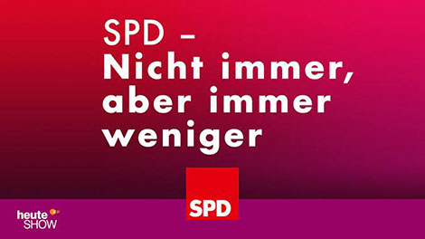 SPD nicht immer aber immer weniger