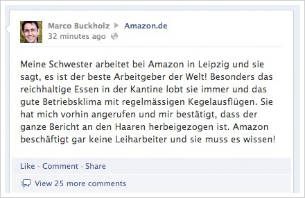 Shitstorm gegen Amazon