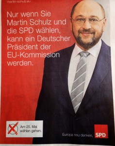 Nur wenn Sie Martin Schulz und die SPD wählen, kann ein Deutscher Präsident der EU-Kommission werden