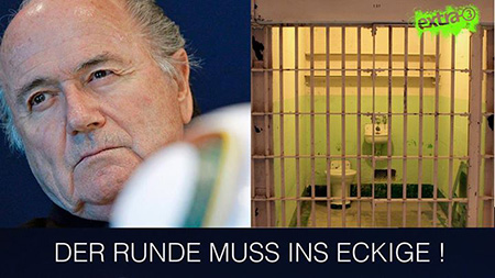 Blatter - Der Runde muss ins Eckige