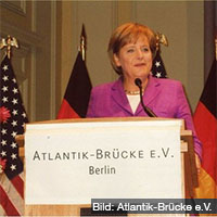 Merkel Atlantik Brücke