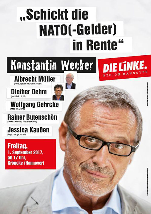 Veranstaltung der Linkspartei