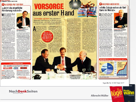 SuperIllu Nr. 33/2007: Vorsorge aus erster Hand