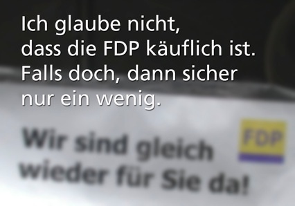 FDP ist kaeuflich