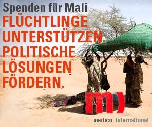 Spendenaufruf für Mali