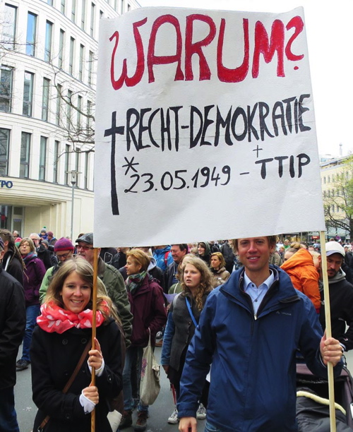 TTIP-Demonstration in Hannover