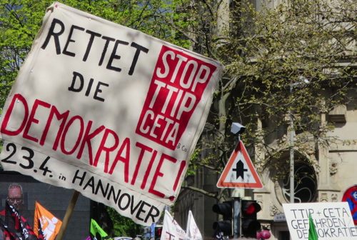 TTIP-Demonstration in Hannover