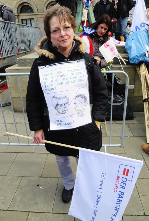 TTIP-Demonstration in Hannover