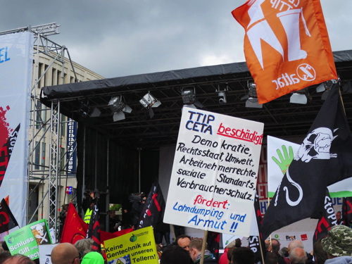 TTIP-Demonstration in Hannover