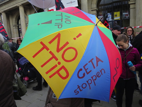 TTIP-Demonstration in Hannover