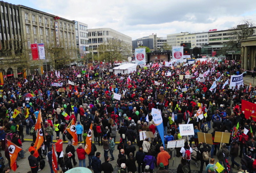 TTIP-Demonstration in Hannover