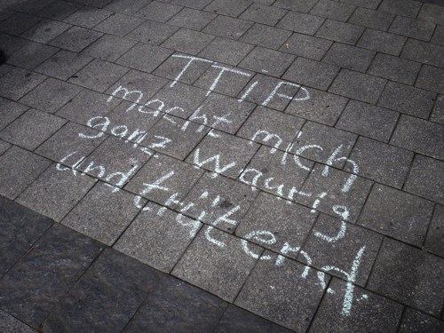 TTIP-Demonstration in Hannover