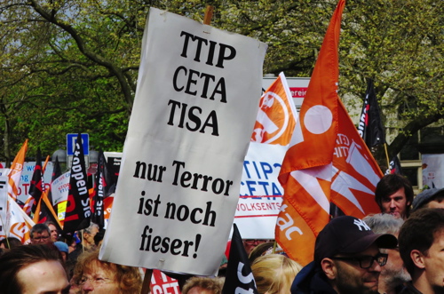 TTIP-Demonstration in Hannover