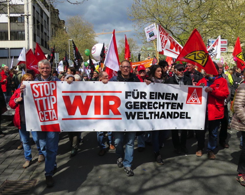 TTIP-Demonstration in Hannover