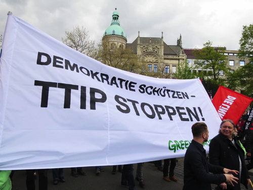 TTIP-Demonstration in Hannover