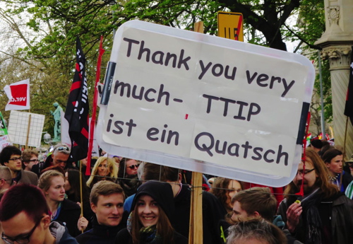 TTIP-Demonstration in Hannover