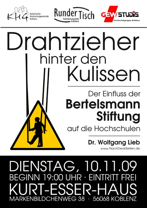 Vortrag Plakat