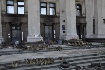 Vor zehn Jahren brannte das Gewerkschaftshaus von Odessa – Es war eines der Startsignale für einen blutigen Bürgerkrieg