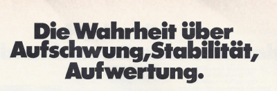 Am 9. Mai 1969 gab es einen wichtigen Vorstoß gegen Exportüberschüsse. Und zugleich für den ersten Kanzlerwechsel von Kiesinger (CDU) zu Brandt (SPD)