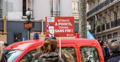 Die Rentenreform in Frankreich