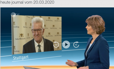 Das bemerkenswerte Geschwätz des Ministerpräsidenten Kretschmann, der Missbrauch der Pandemie durch Söder und andere Ungereimtheiten