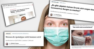 „Bloß keine Panik!“ – die Medien und ihre frühe Corona-Berichterstattung