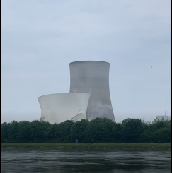 Mal etwas anderes als Corona: ein Video von der Sprengung der Kühltürme des Kernkraftwerks Philippsburg