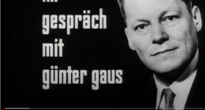 Günter Gaus im Gespräch mit Willy Brandt (1964)