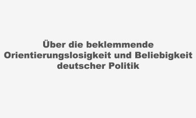 Nawalny, Nowitschok und Nord Stream 2. Von Peter Vonnahme.