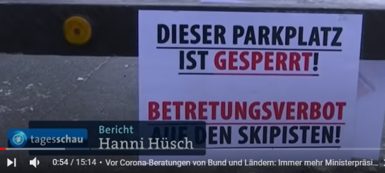 Regierungslogik: Die Corona-Maßnahmen wirken nicht. Also verlängern wir sie. Und die Tagesschau applaudiert
