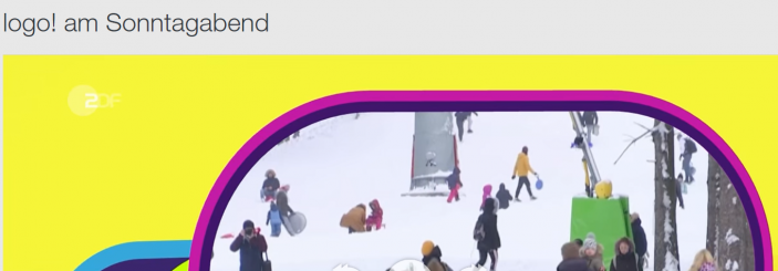 Riesige Menschenansammlungen im Schnee?