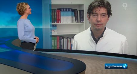 „Aus rein wissenschaftlicher Sicht“ – Christian Drosten im Tagesthemen-Interview