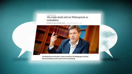 Ein in vielerlei Hinsicht bemerkenswerter Aufsatz von den Vorsitzenden von den Grünen und dem DGB