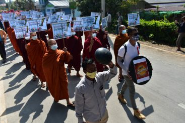 Blutsonntag in Myanmar