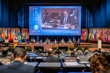 Politisches Spektakel bei der OVCW-Staatenkonferenz in Den Haag