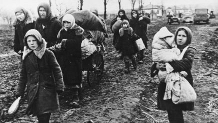 Rettung durch Flucht vor der deutschen Vernichtungswalze