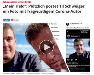 „Objektiver“ Journalismus: Wenn Til Schweiger sich mit einem „Corona-Schwurbler“ trifft.