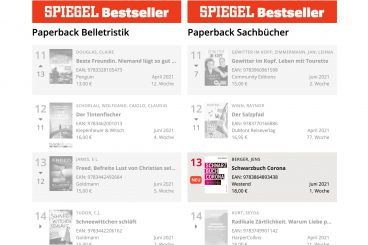 „Schwarzbuch Corona“ – in der Bestsellerliste trotz Medien-Blockade