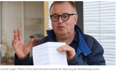 Fahrlässige Tötung – für den CDU-Landrat des Kreises Ahrweiler offensichtlich kein Thema