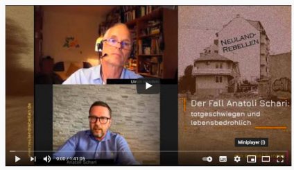 Ankündigung des Video-Films “Der Fall Anatoli Schari: Totgeschwiegen und lebensbedrohlich” – Verhindern wir die Auslieferung des ukrainischen Video-Bloggers Anatoli Schari!