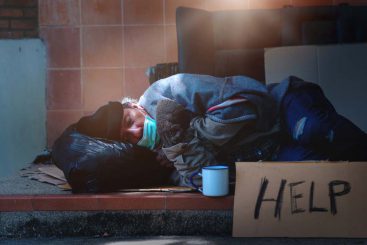 Corona und Obdachlose: Die Kälte erobert die Gesellschaft