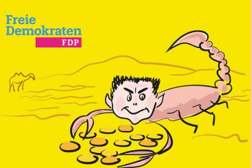 Der Skorpion aus dem Finanzministerium