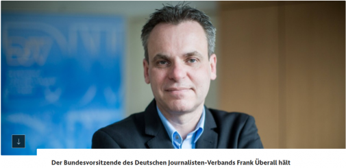 Aufruf an DJV-Mitglieder: Bitte überdenken Sie Ihre Mitgliedschaft und damit die Unterstützung von Herrn Überall