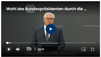 Der US-Beauftragte in Schloss Bellevue ist wiedergewählt