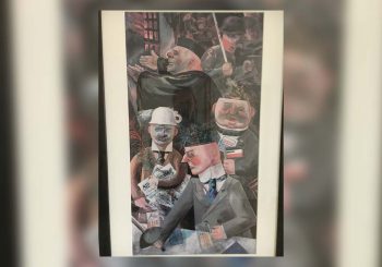 Leserbriefsammlung zu „Der US-Beauftragte in Schloss Bellevue ist wiedergewählt“. Eine Leserbriefschreiberin erinnert an „Die Stützen der Gesellschaft“ von Georg Grosz.