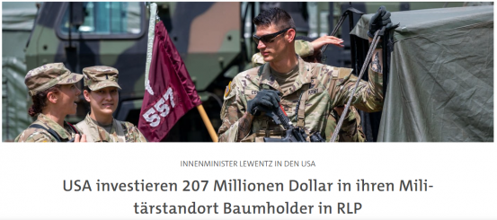 Innenminister freut sich darüber, dass sein Rheinland-Pfalz zum Superziel von Atomwaffen wird