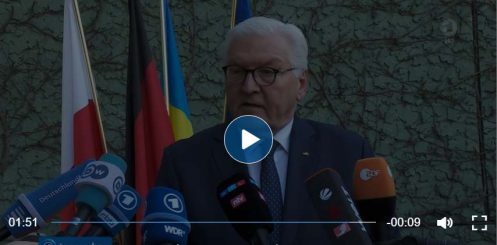 Selenskyj tut dem Bundespräsidenten unrecht