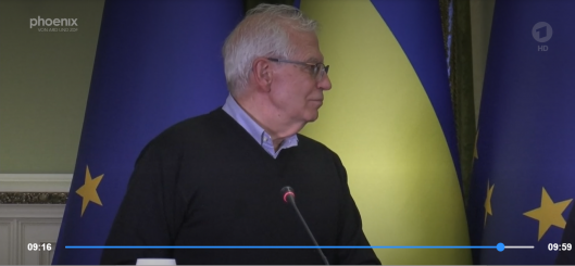 Die bemerkenswerteste und schlimmste Anmerkung der letzten 8 Tage stammt vom EU-Außenminister