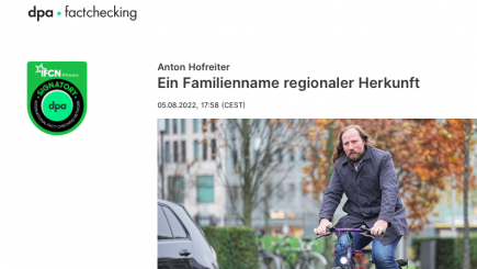 Faktencheck der „Faktenchecker“: Sommerloch – Schwere Zeiten für die „Faktenchecker“ von der dpa