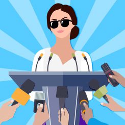 Spiegel-Spitzenjournalismus: Mit Baerbock im Flieger in die USA